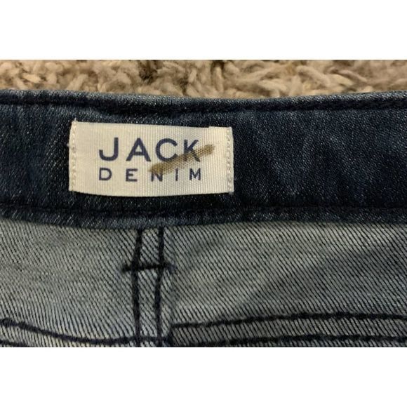 Jack Denim‎ By Janie And Jack Blue Jeans With Red Side Stripe Size 5 - Picture 4 of 7